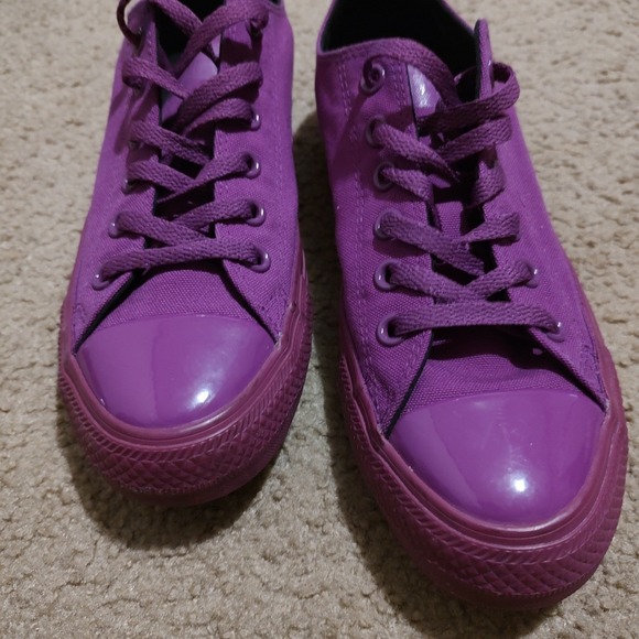 Converse Shoes - OPI Converse Chuck Taylor All Star Low Top Sneakers Purple Size 8/6